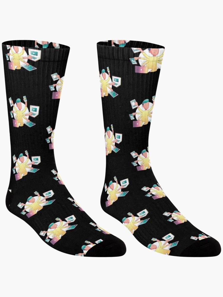 Thumbnail 3 of 5, Socks, Multitasking designed and sold by DavinciStore21.