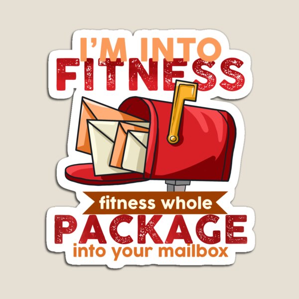 Item preview, I'm Into Fitness Fitness Whole Package Into Your Mailbox designed and sold by KBSgiftsandmore.