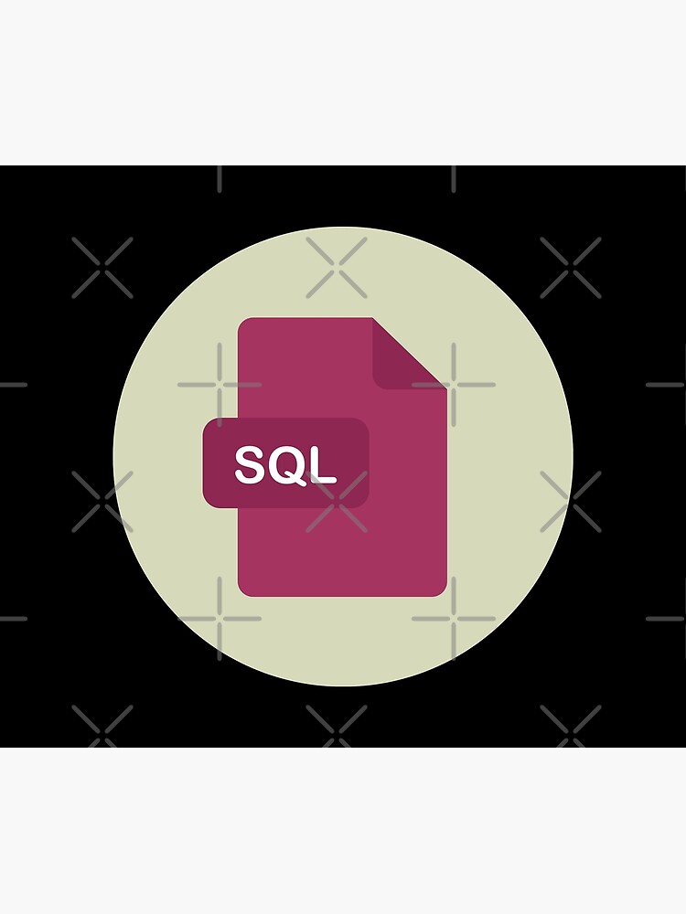 "SQL" Poster for Sale by brokenkneestees | Redbubble
