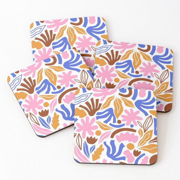 Item preview, Floral contemporary abstract pattern designed and sold by Alenka Karabanova.