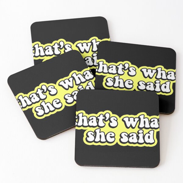 Item preview, That's What She Said (Yellow) designed and sold by 14Smith15.