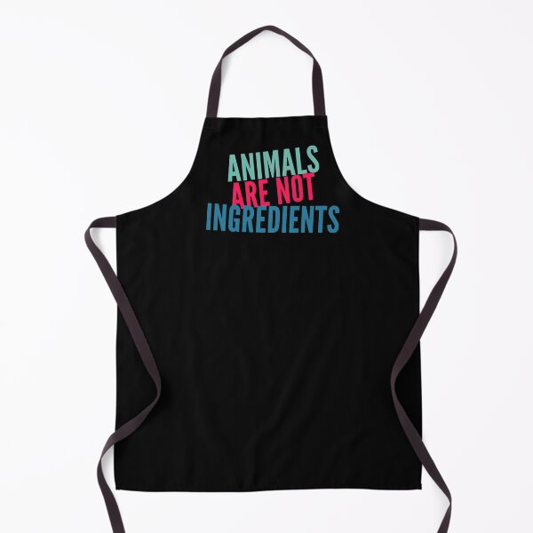 Item preview, Animals Are Not Ingredients Vegan Vegetarian designed and sold by Mandala108.