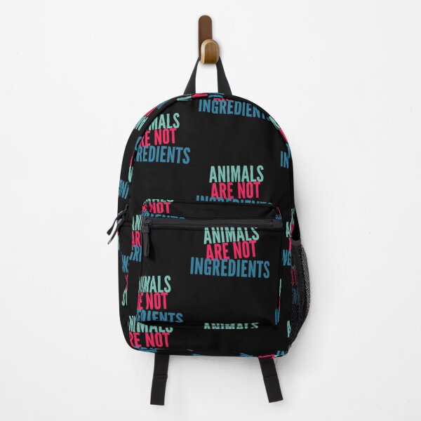 Item preview, Animals Are Not Ingredients Vegan Vegetarian designed and sold by Mandala108.