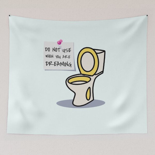 Item preview, Toilet dreams - World toilet day design designed and sold by wingdingr.