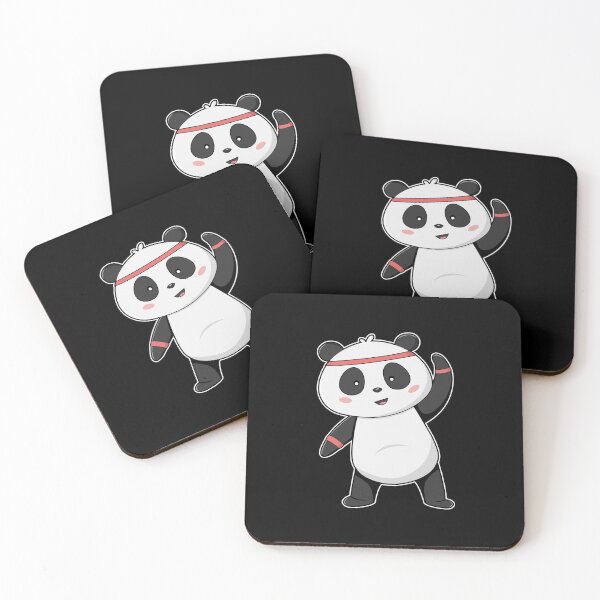 Item preview, Panda at Fitness with Headband & Sweatband designed and sold by Snabdesign84.