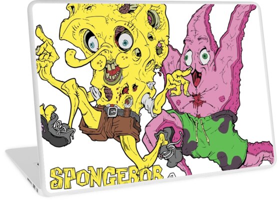 90 Gambar  Spongebob  Lucu Keren 3D Sedih  Zombie 