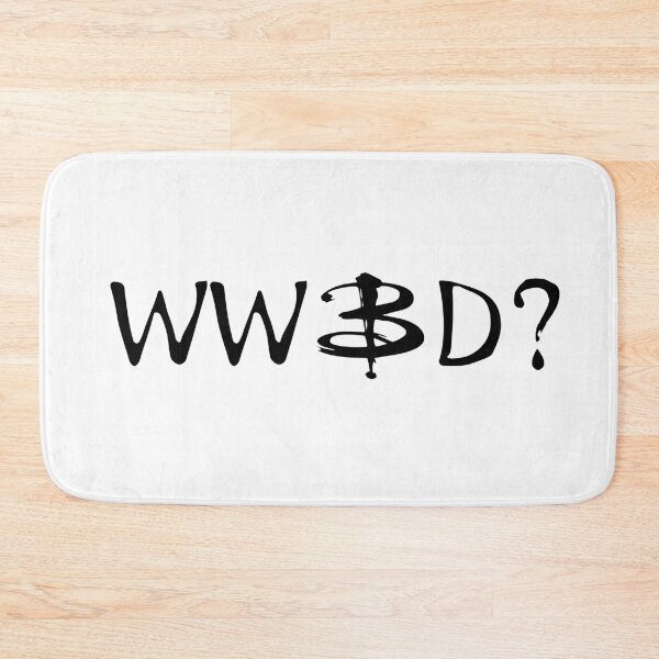 Item preview, What Would Buffy Do? WWBD, Buffy the Vampire Slayer, BtVS Joss Whedon, Giles, Willow, Xander, Anya, Grr Argh designed and sold by S Hazelwood .