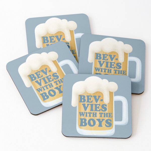 Item preview, BEVVIES WITH THE BOYS designed and sold by Shred & Thread.
