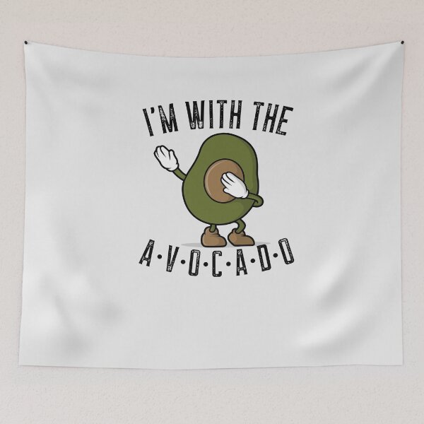 Item preview, I'm With The Avocado Superfood Lover  designed and sold by Jajulile.
