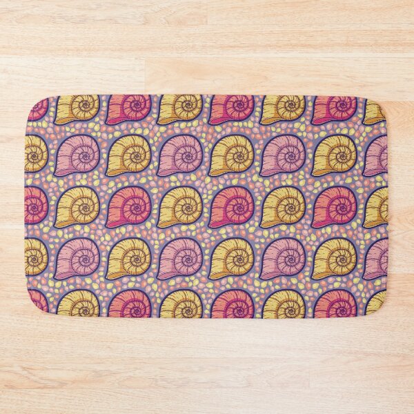 Item preview, Beautiful Line Art Seashells Seamless Surface Pattern Design designed and sold by ZaryaKiqo.