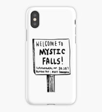 The vampire diaries-Mystic Falls iPhone Case