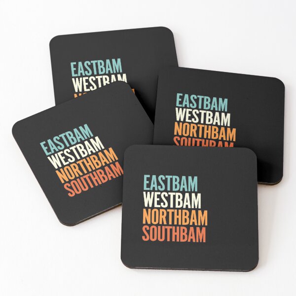 Item preview, Eastbam Westbam Northbam Southbam designed and sold by themaeins.