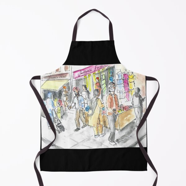 Item preview, Southall Broadway 1 designed and sold by Sukhpal Grewal Ethnic Art.
