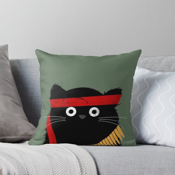 Cat Rambo Throw Pillow