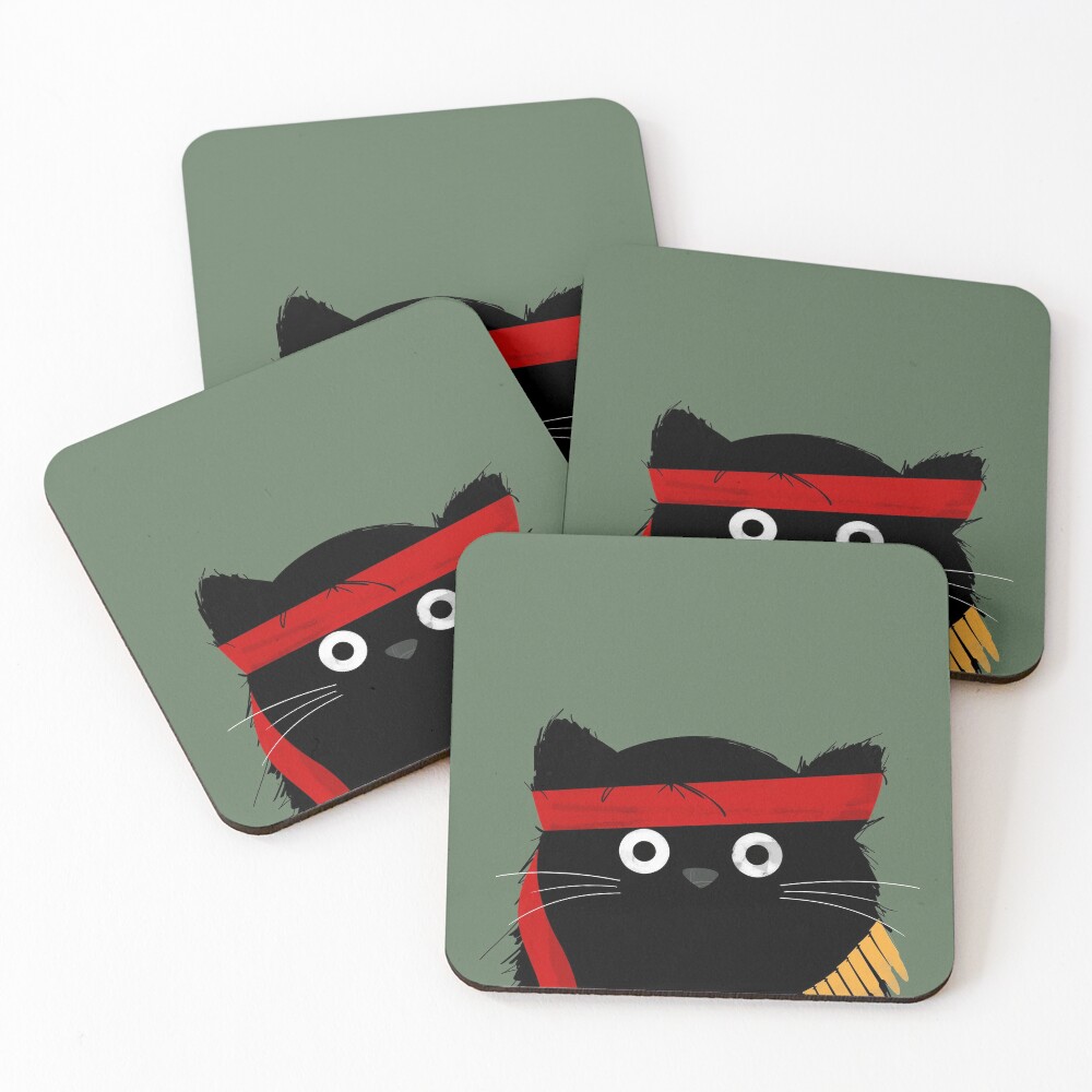 Item preview, Coasters (Set of 4) designed and sold by Doozal.