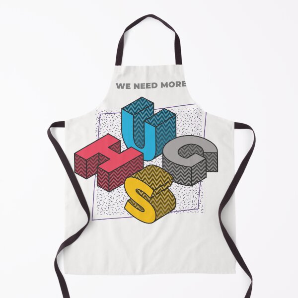 Item preview, We Need More HUGS- Isometric Letters designed and sold by joabaj.