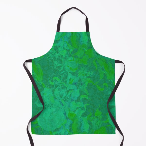 Aperçu de l'œuvre Arabesque en vert RB créée et vendue par glfd.