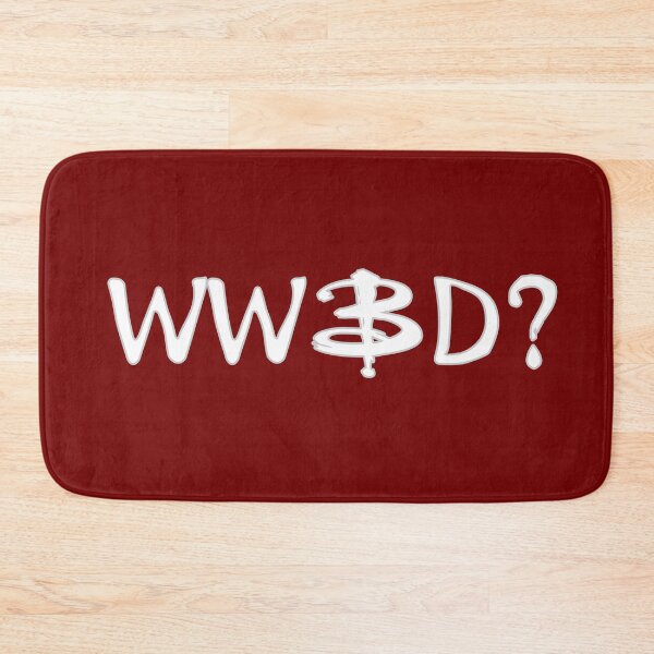 Item preview, What Would Buffy Do? WWBD, Buffy the Vampire Slayer, BtVS Joss Whedon, Giles, Willow Xander Anya, Grr Argh designed and sold by S Hazelwood .