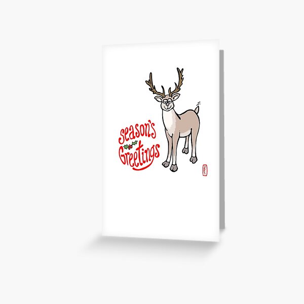 Season’s Greetings Greeting Card