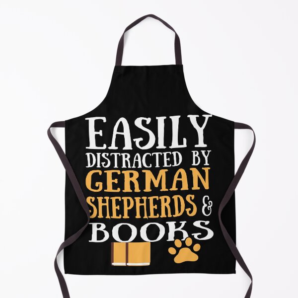 Item preview, german shepherds lover easily distracted by german shepherds and books designed and sold by alaechamlal.