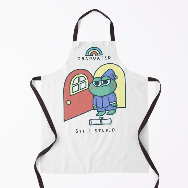 Item preview, Clueless Frog Graduated Graduation designed and sold by ShineEyePirate.