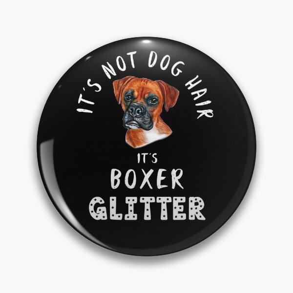 Artikelvorschau, Es sind keine Hundehaare, sondern ein lustiges Hundezitat mit BOXER-Glitzer entworfen und verkauft von theshirtinator.