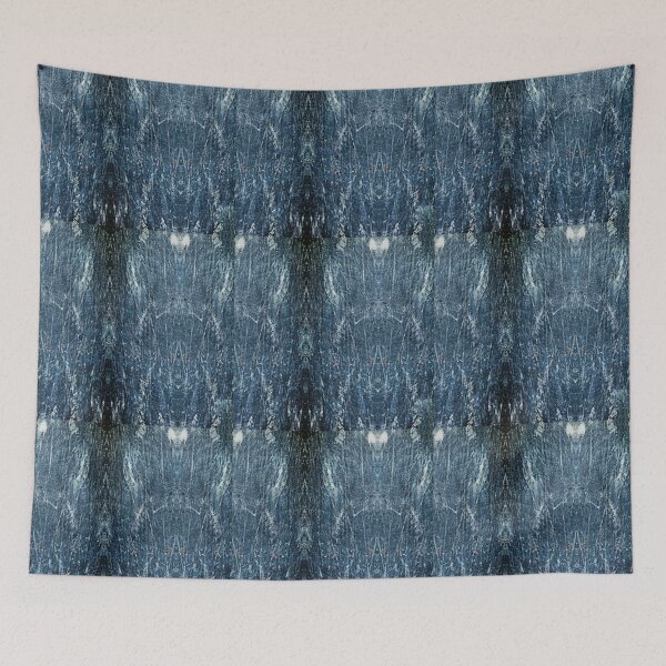 Item preview, Blue abstract denim designed and sold by tetibright.