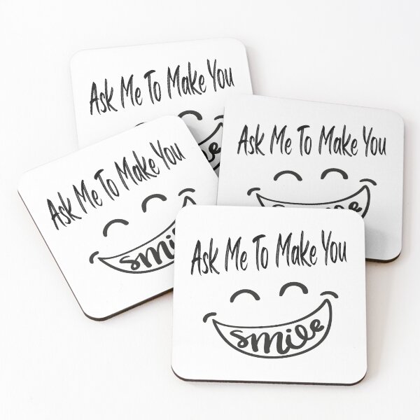 Aperçu de l'œuvre Demandez-moi de vous faire sourire créée et vendue par YOUR SHOP.