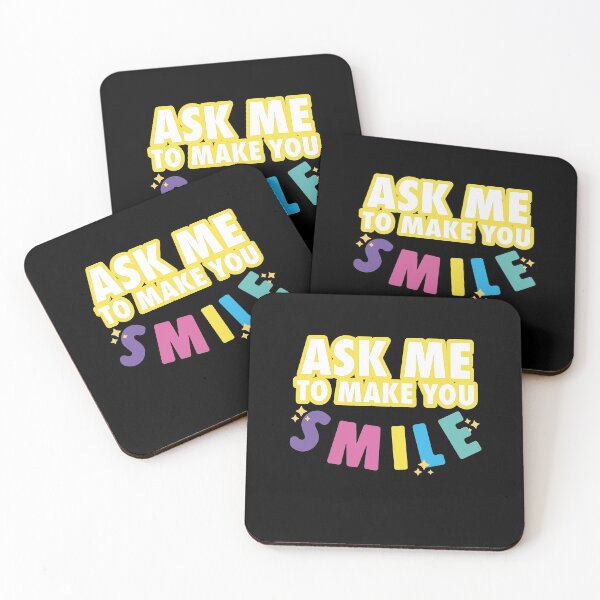 Item preview, Ask Me To Make You Smile designed and sold by tinypurpleland.