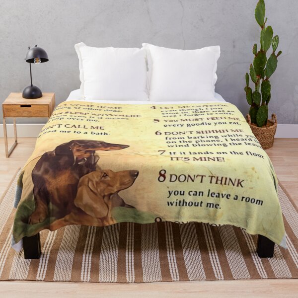 Item preview, A DACHSHUNDS HOUSE RULES designed and sold by jenny-lewis.