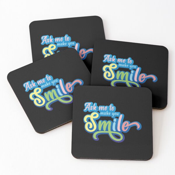 Item preview, Ask Me To Make You Smile designed and sold by tinypurpleland.