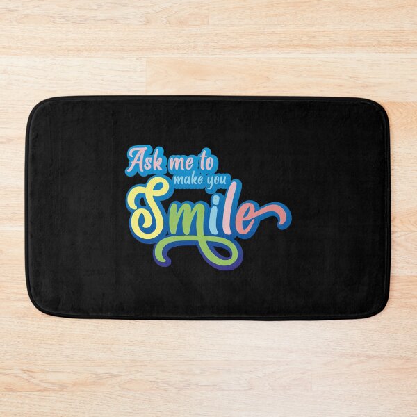 Item preview, Ask Me To Make You Smile designed and sold by tinypurpleland.