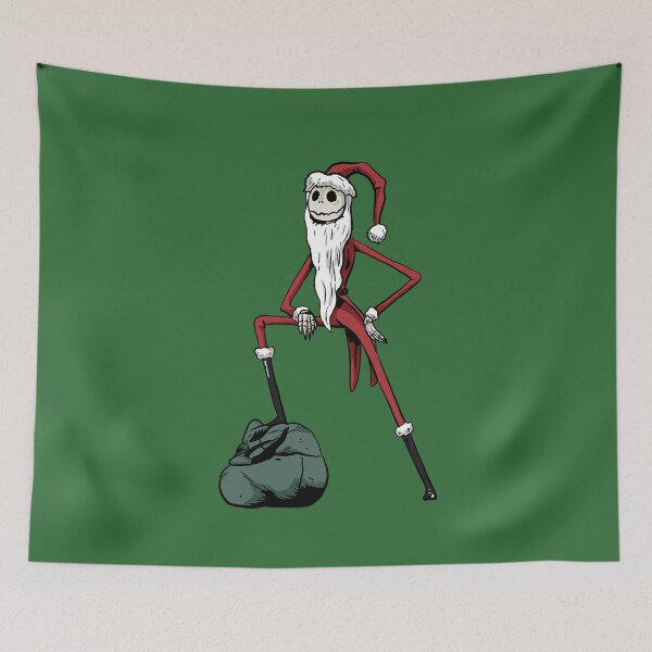 Item preview, Santa Jack Skellington designed and sold by blacksnowcomics.