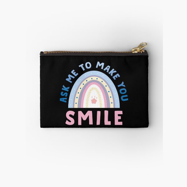 Item preview, Ask Me To Make You Smile designed and sold by tinypurpleland.