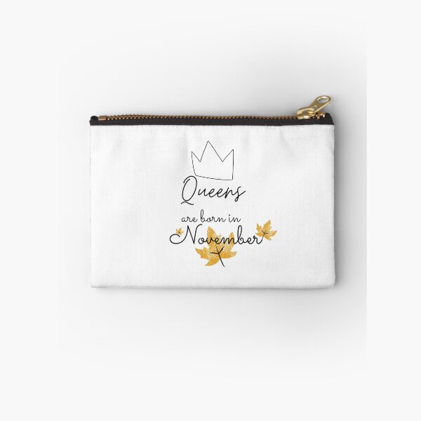 Item preview, Queens are Born in November T-Shirt designed and sold by WearYourMood.