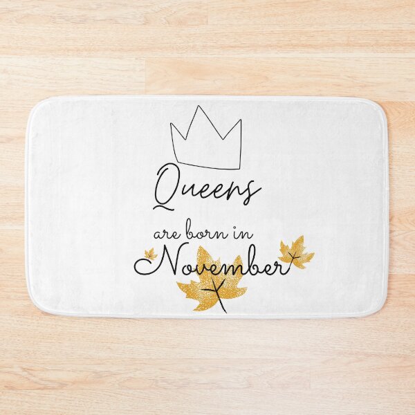 Item preview, Queens are Born in November T-Shirt designed and sold by WearYourMood.