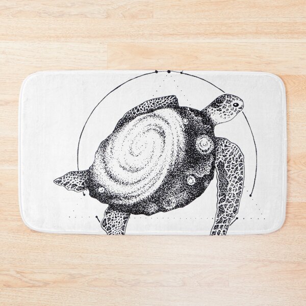 Artikelvorschau, Space Turtle Ink Dotwork Tattoo entworfen und verkauft von Nihidea.