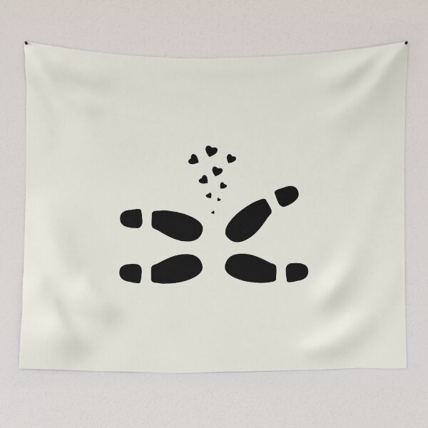 Item preview, Footprints - love designed and sold by helengarvey.