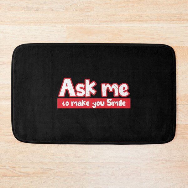 Item preview, Ask Me To Make You Smile designed and sold by tinypurpleland.