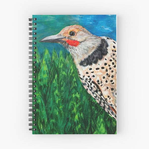 Item preview, Northern Flicker Bird Drawing designed and sold by jenesaiscluck.