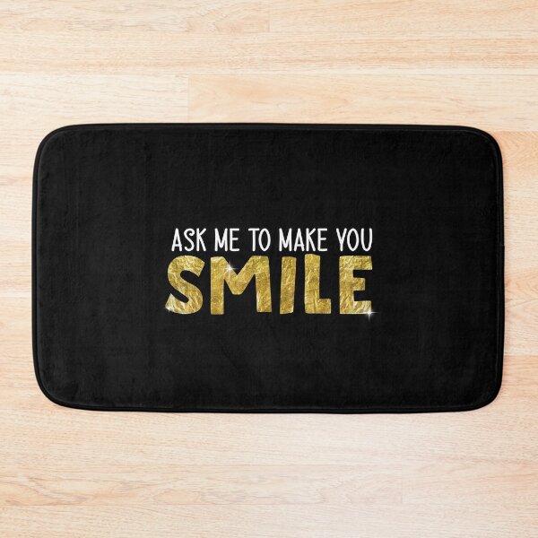 Item preview, Ask Me To Make You Smile designed and sold by tinypurpleland.