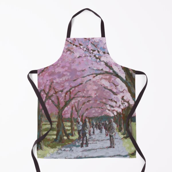 Item preview, Edinburgh Meadows (Spring Blossom) Scotland by Scottish Artist Tess Dunlop https://edinburghartist.gallery designed and sold by Tracey Pacitti.