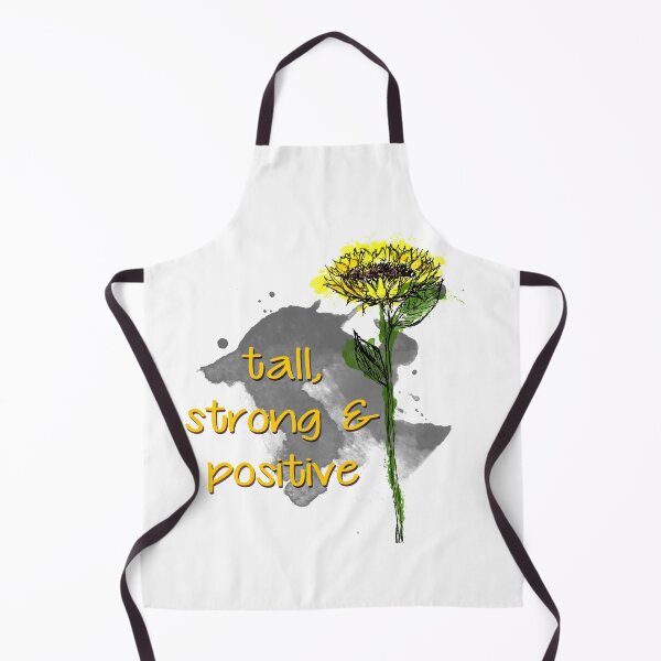 Item preview, Sunflower - Tall, strong and positive - Quote for tall people designed and sold by InkLove.