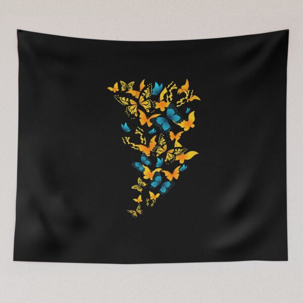Item preview, Yellow cute butterfly pattern for butterfly lover designed and sold by Slangt-shirt.