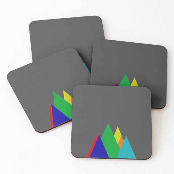 Item preview, Coloured Mountains designed and sold by adreac.