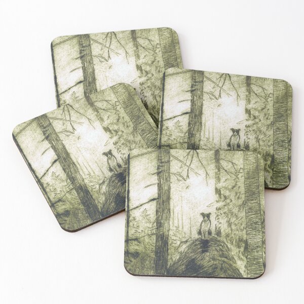 Item preview, Dog in the woods designed and sold by DOGvision.