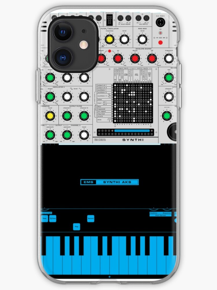 Synthi A Vcs3 Synth Iphone Case Cover By Firewallmud Redbubble