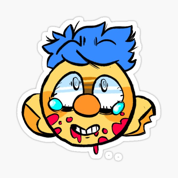 Cursed Emoji: Fear Sticker for Sale by Lane-P-Art