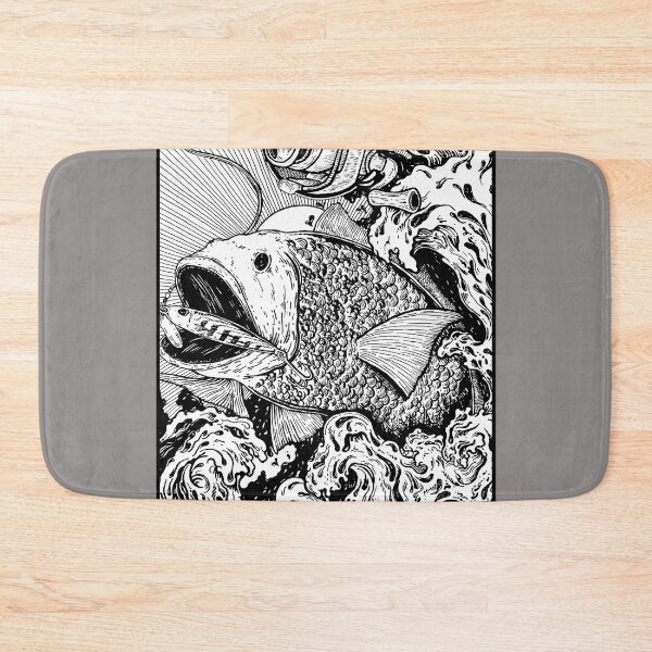 Artikelvorschau, Fischkunst entworfen und verkauft von Bolls Illustration.