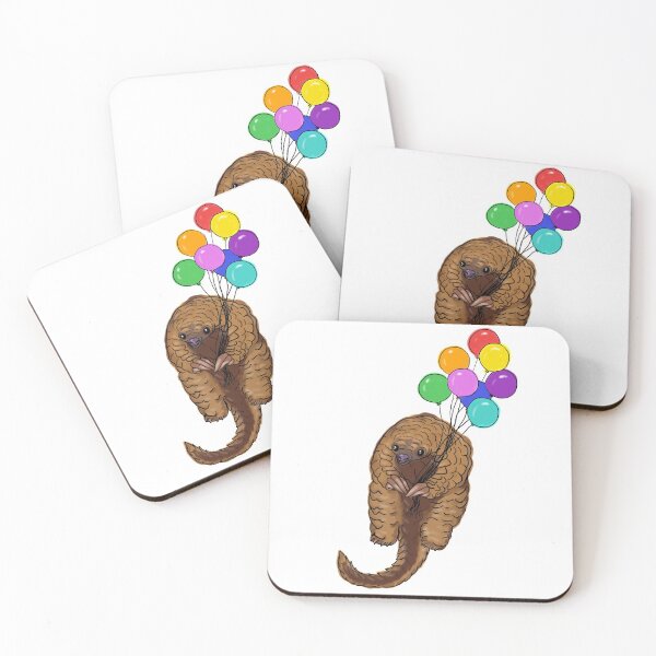 Item preview, polite pangolin 3 designed and sold by SmelDraws.
